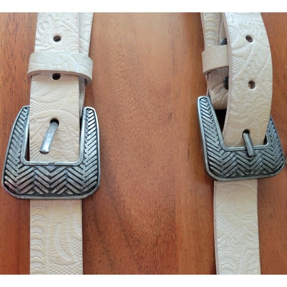 NWT Free People Size M/L Handcrafted Hold Me Up Buff Leather Suspenders main image 11